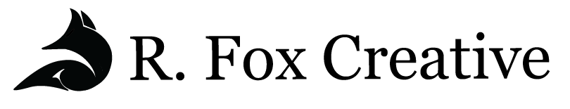 R. Fox Creative Logo with Company Name